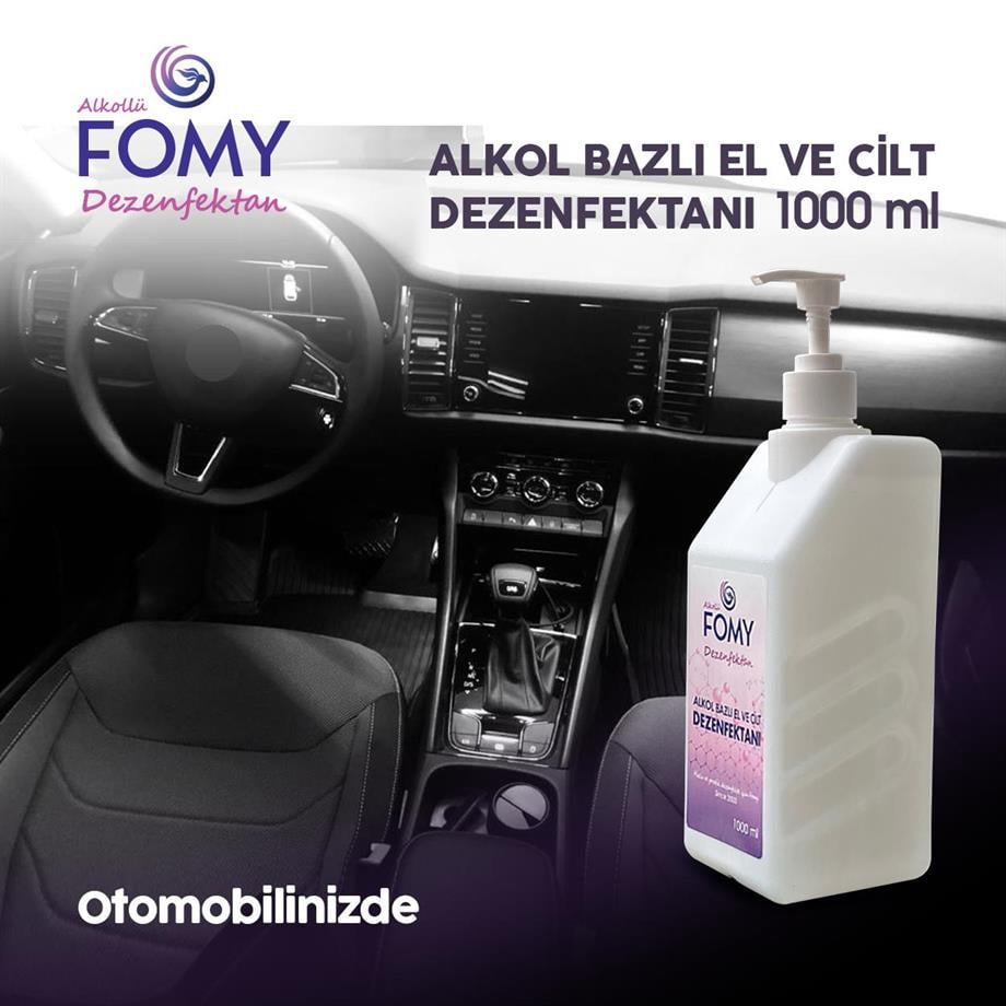 FOMY Alkollü El ve Cİlt Dezenfektanı 1000 ml
