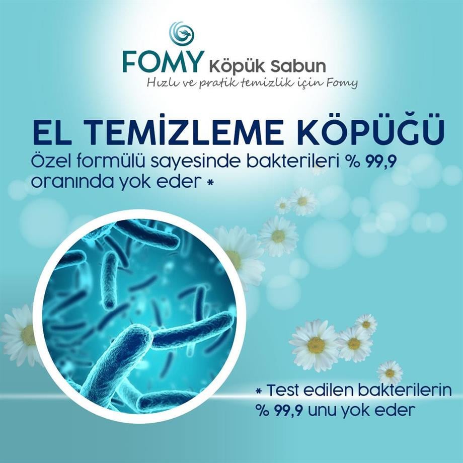 FOMY Antibakteriyel Köpük Sabun El Yüz Vücut 300 ml