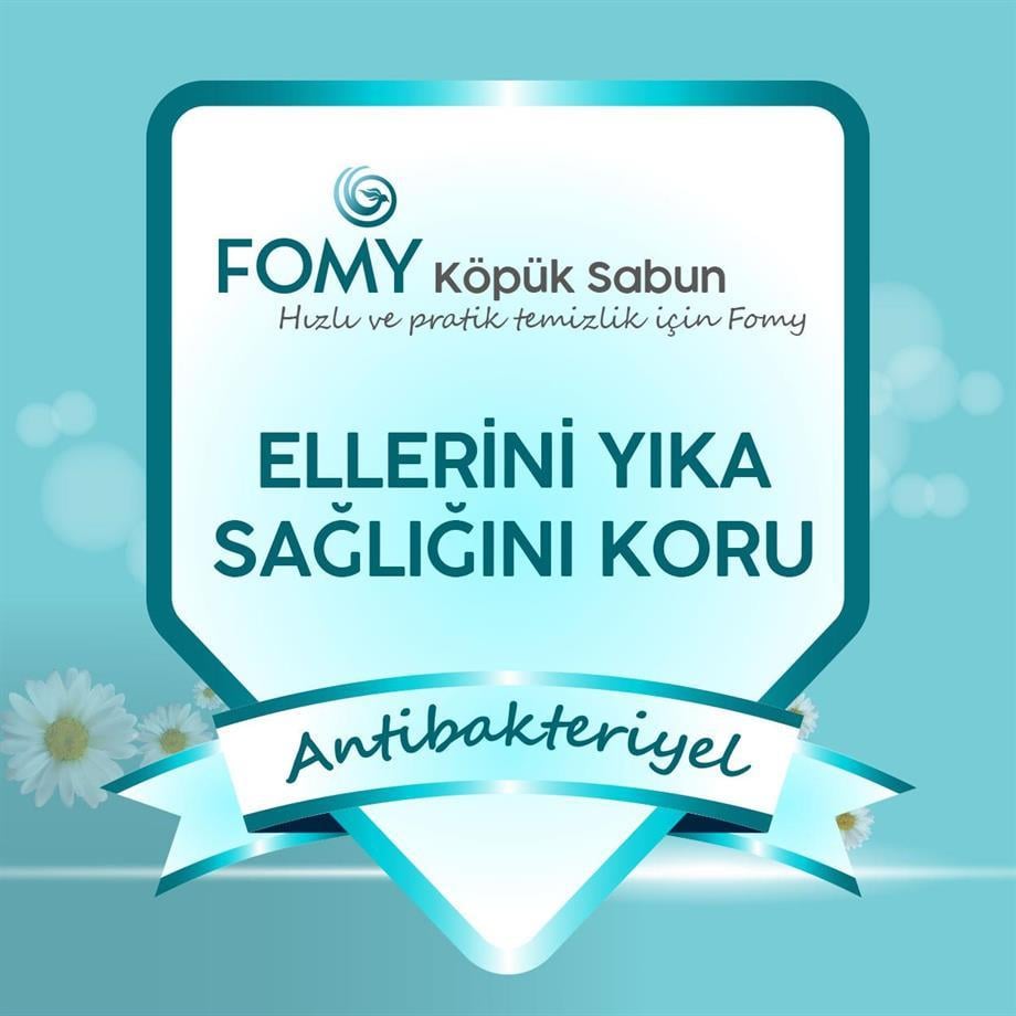 FOMY Antibakteriyel Köpük Sabun El Yüz Vücut 300 ml