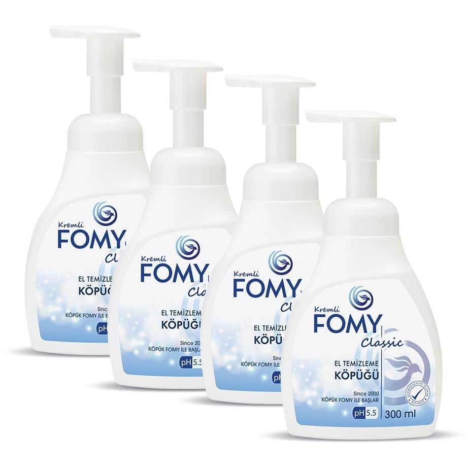 FOMY Classic Köpük Sabun 300 ml 4 ADET
