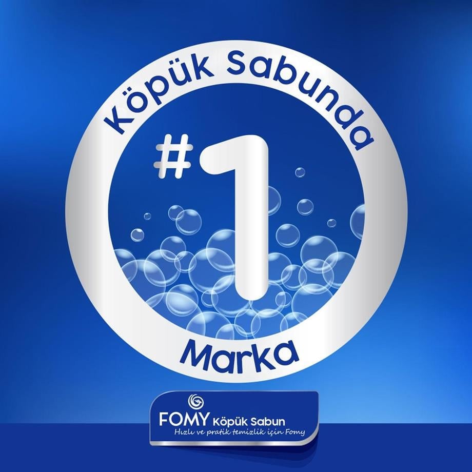 FOMY Doğal Köpük Sabun El Yüz Vücut 1800 ml