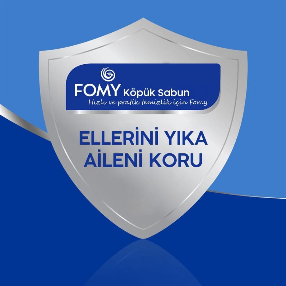 FOMY Doğal Köpük Sabun El Yüz Vücut 1800 ml