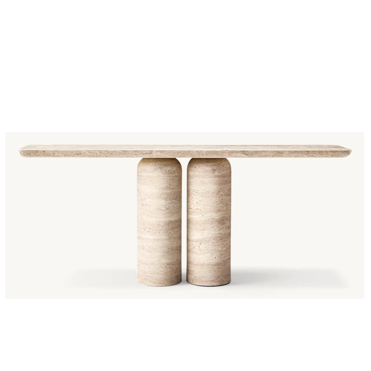 CUPOLA CARVED CONSOLE TABLE 150X35 CM