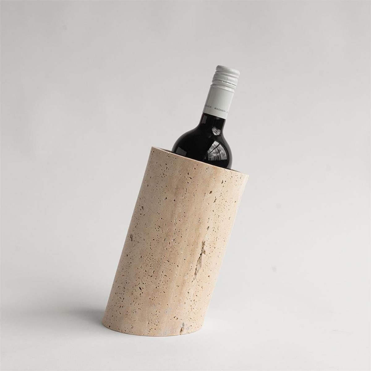 Travertine Wine Cooler 