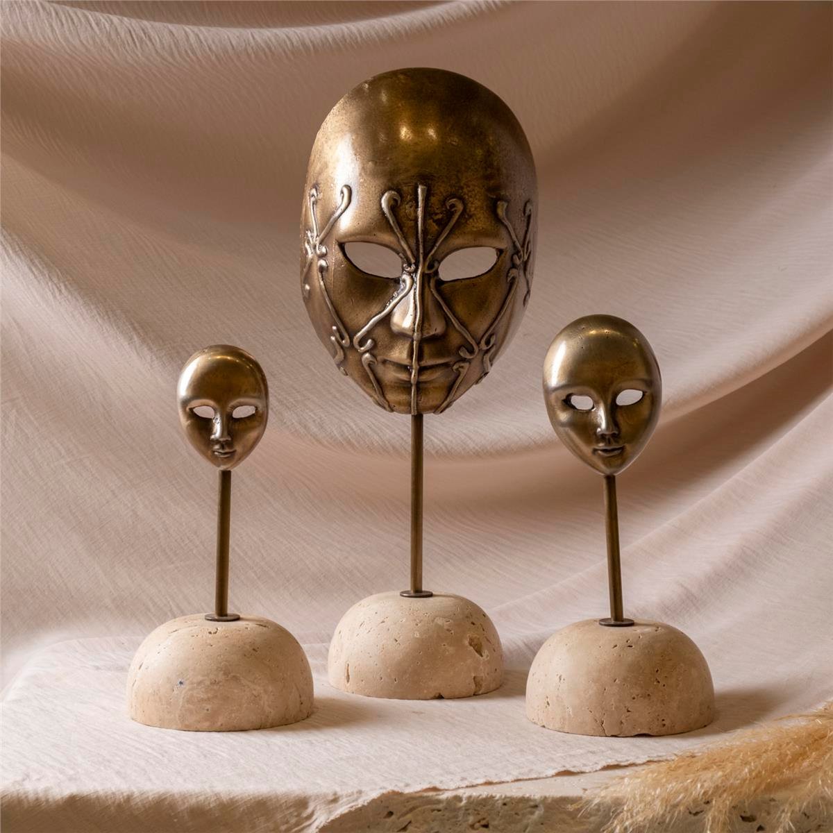 Traverten Ayaklı Eskitme  Mask-1