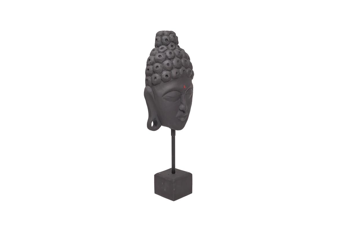Buddha Heykel Siyah 