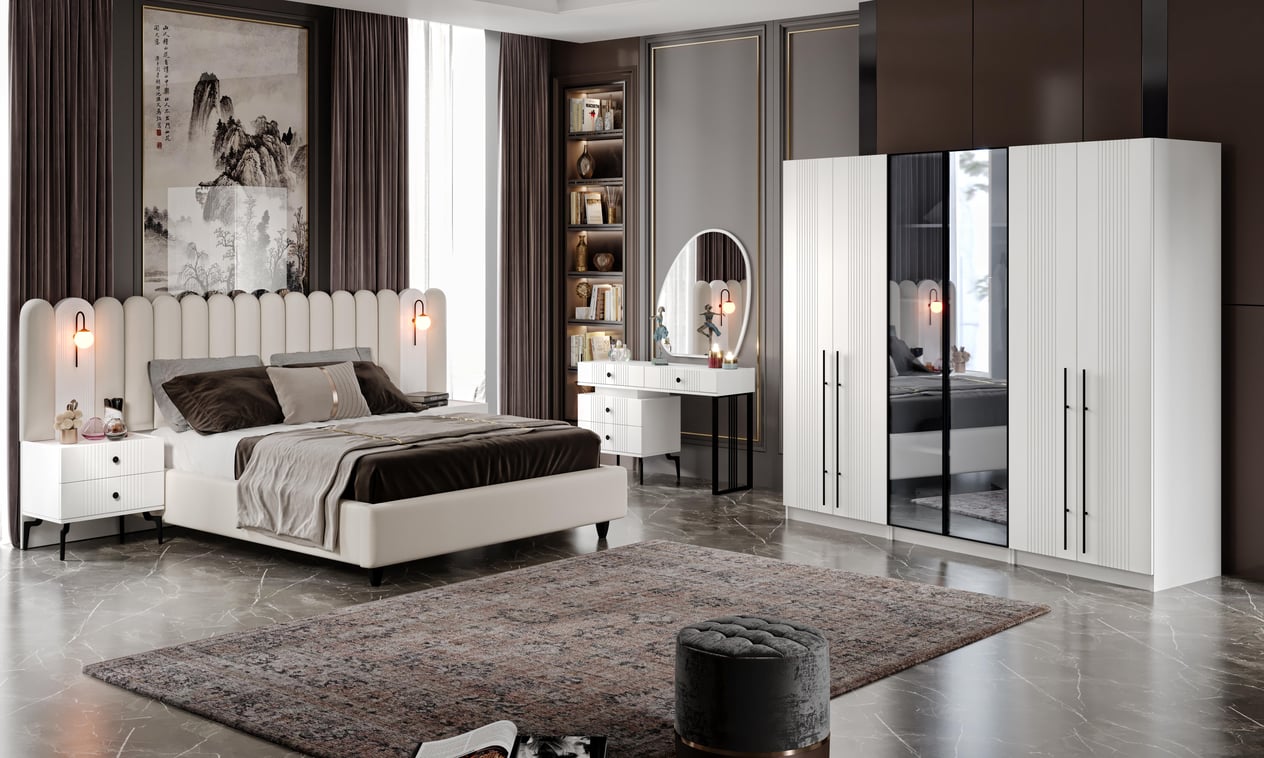 İzmir Yatak Odası %100 MDF