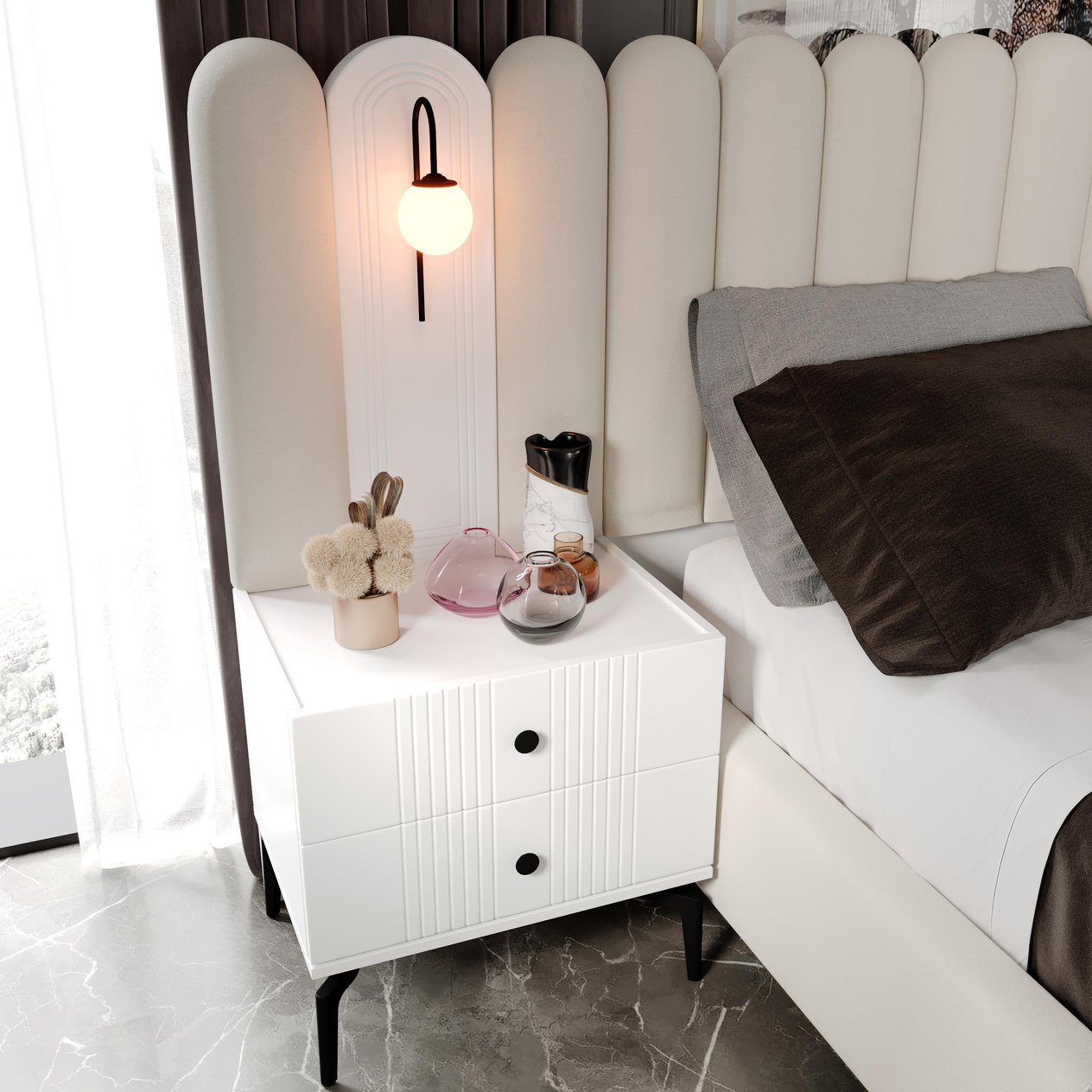 İzmir Yatak Odası %100 MDF