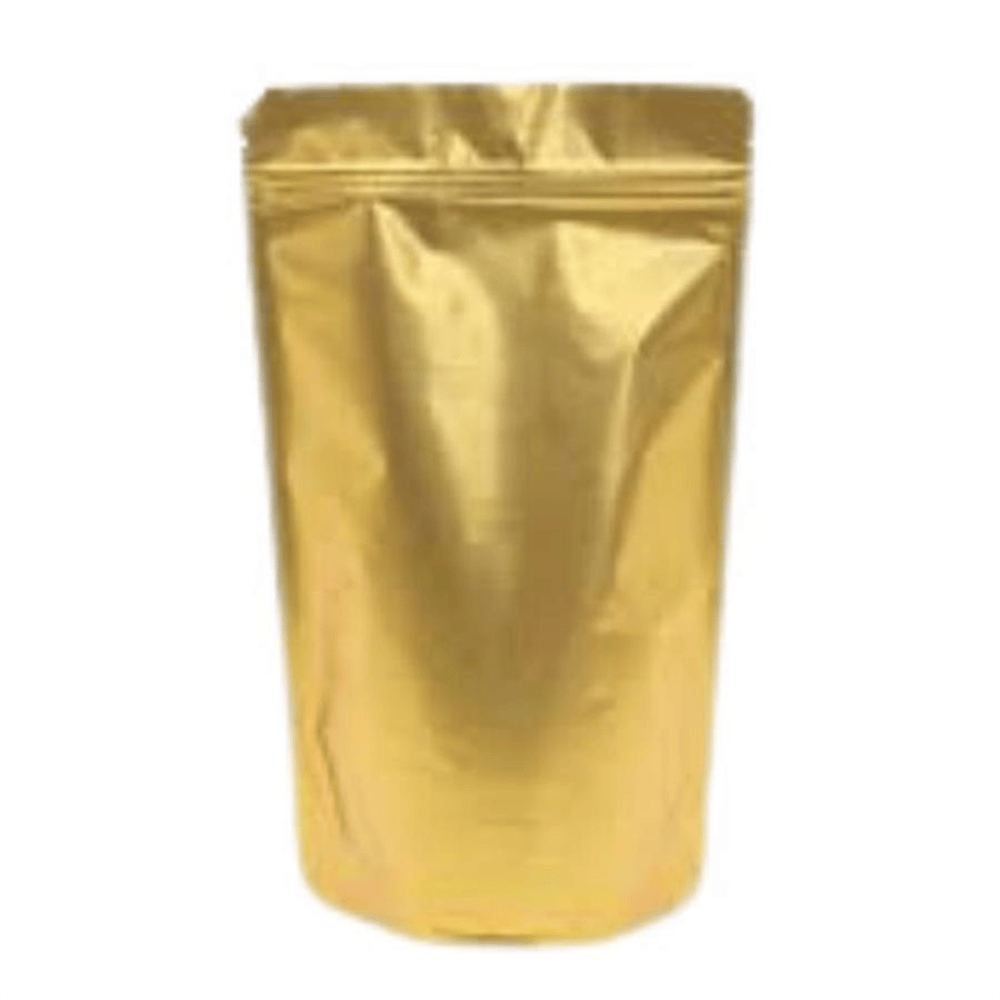 GOLD ALÜMİNYUM KİLİTLİ DOYPACK TORBA 85*145 (50 GR) 25 Lİ