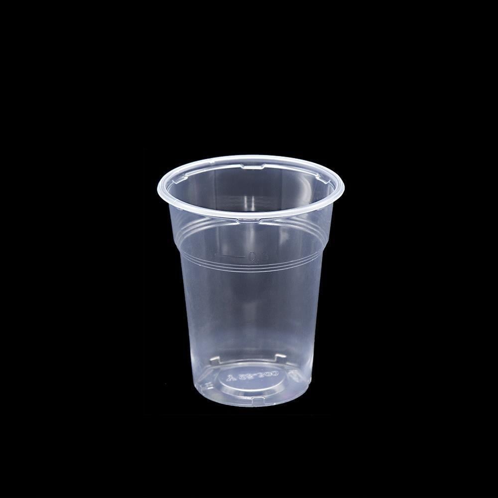 TEZYOLLA Ø95/300 CC Soğuk İçecek Milkshake Limonata Plastik Bardak 50 li 20 Paket (1000 Adet)