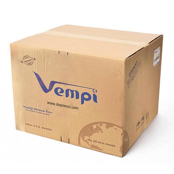 Vempi  Sızdırmaz Kase 500cc Bombe Kapak V22 - 100LÜ 4 PAKET (400 ADET)