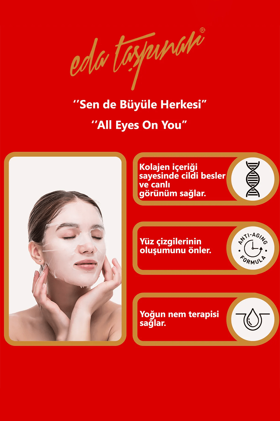 Eda Taşpınar Kolajen Maske