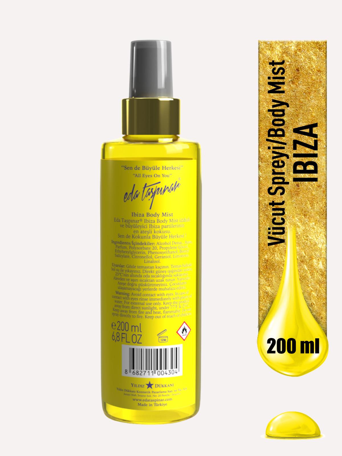 Ibiza Body Mist Vücut Spreyi 200 ml