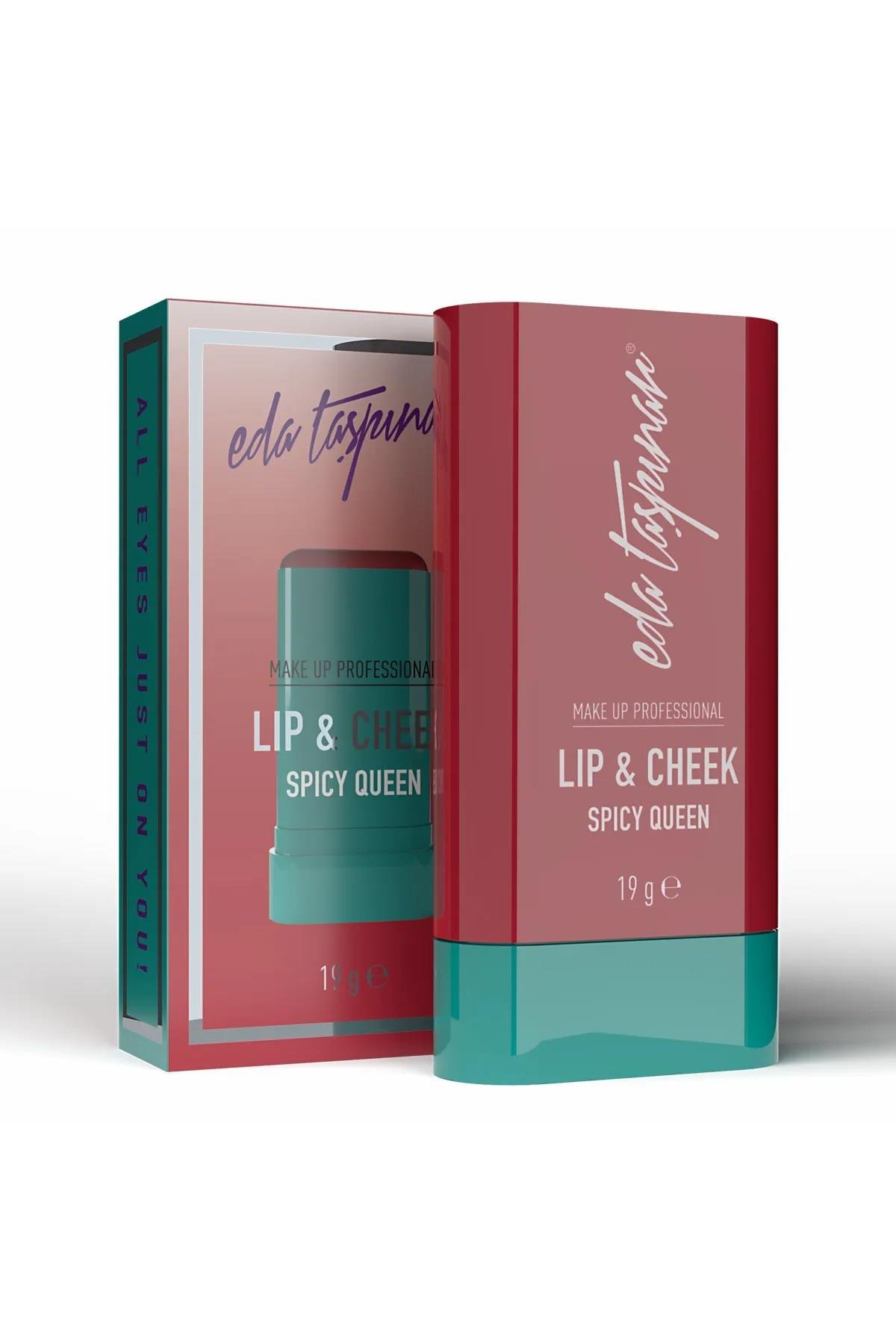 Lip & Cheek Cream Blush Stick - SPICY QUEEN