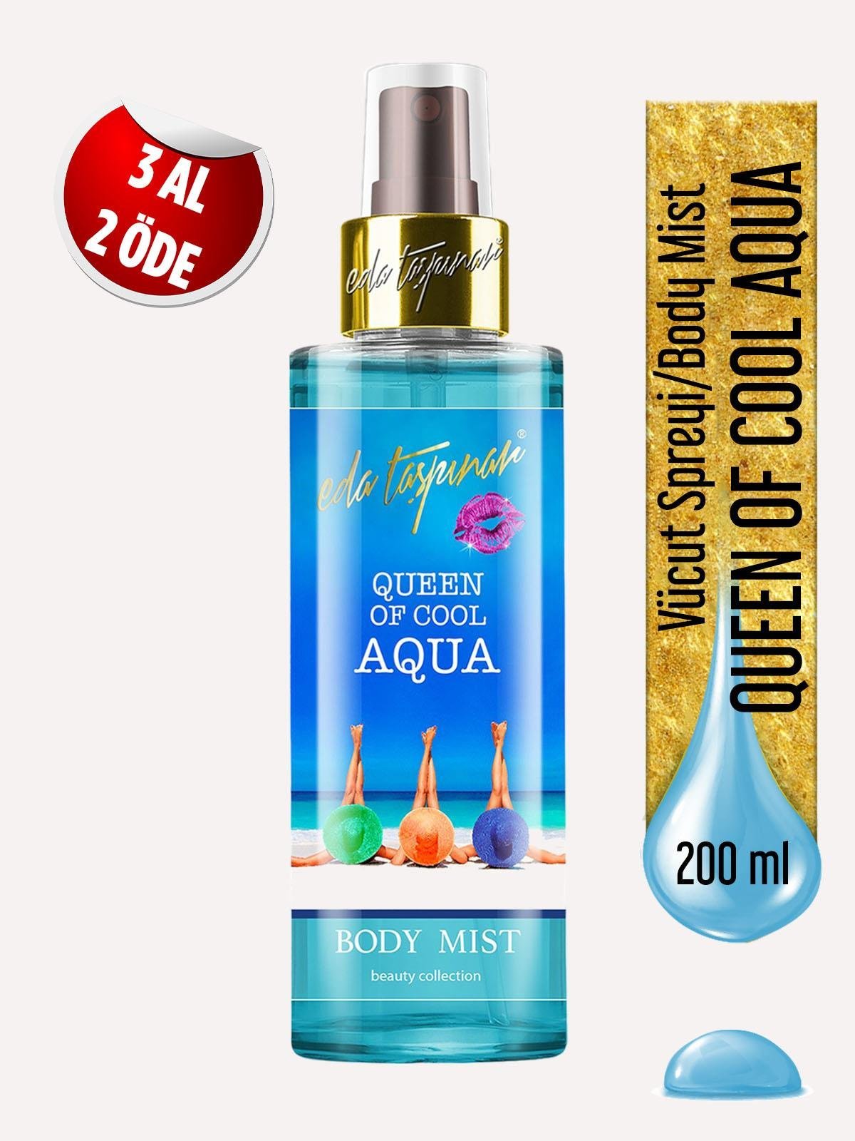 Queen Of Cool Aqua Body Mist 200 ml