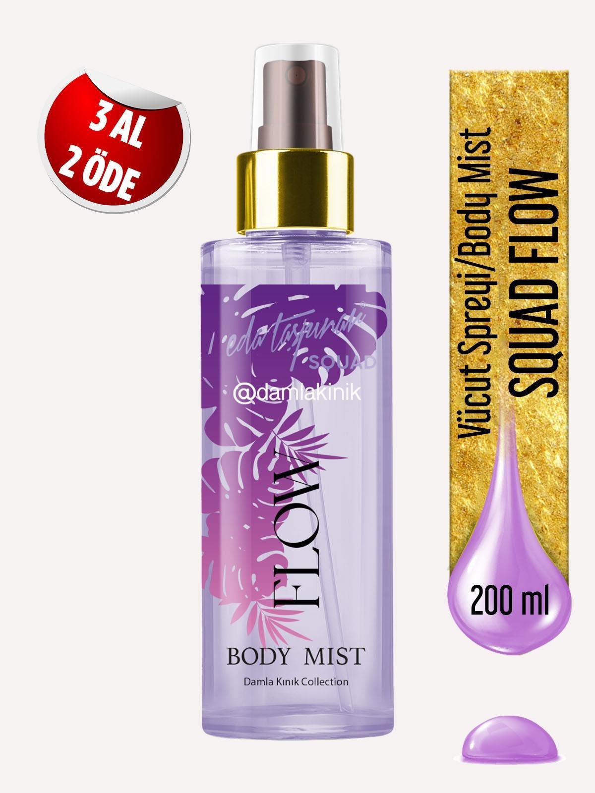 Squat Flow Damla Kınık Collection 200 ml