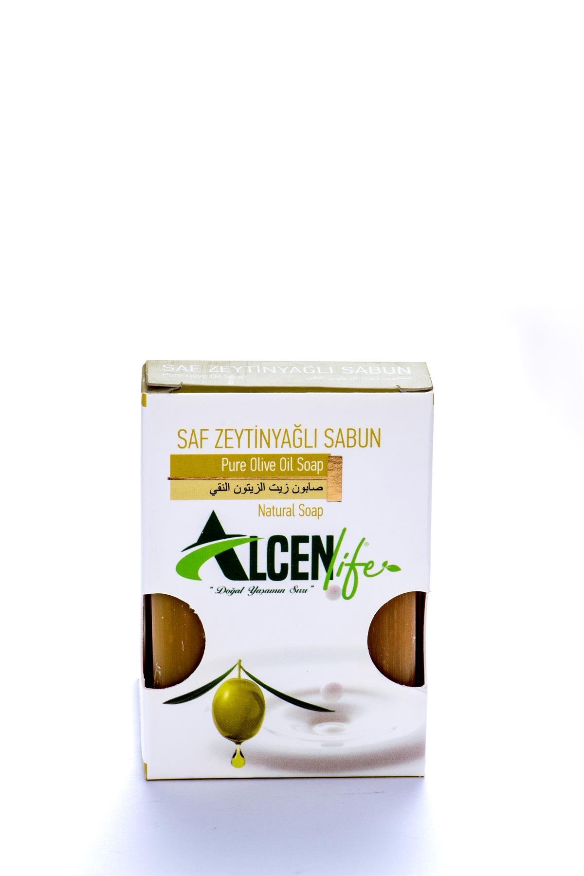 Alcenlife Doğal Saf Zeytinyağlı Sabun 100 Gr.