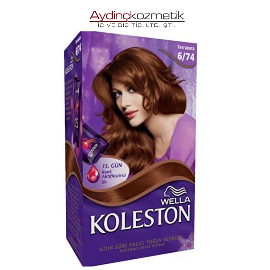 Wella Koleston 6/74 Kit Boya Terrakota