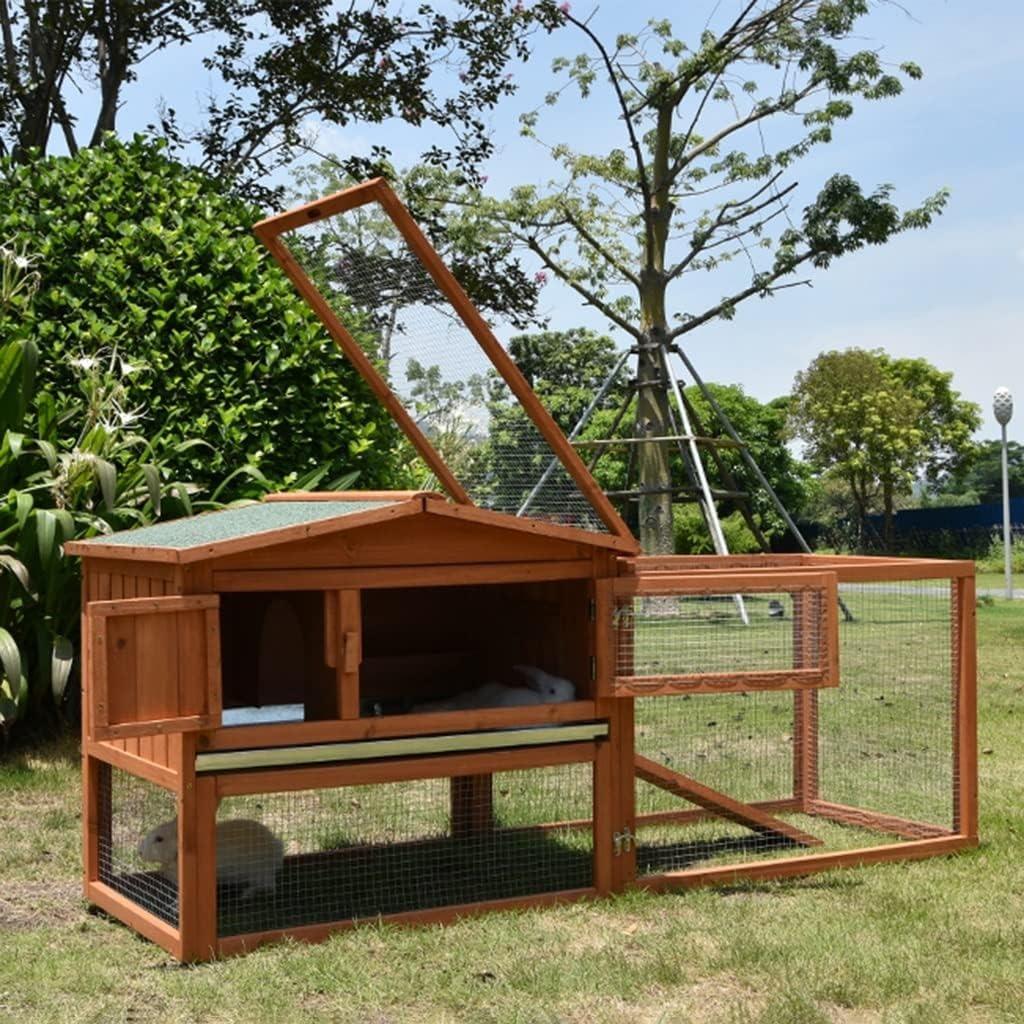 158x58x68cm Ahşap Tavşan Yuvası & Kafesi