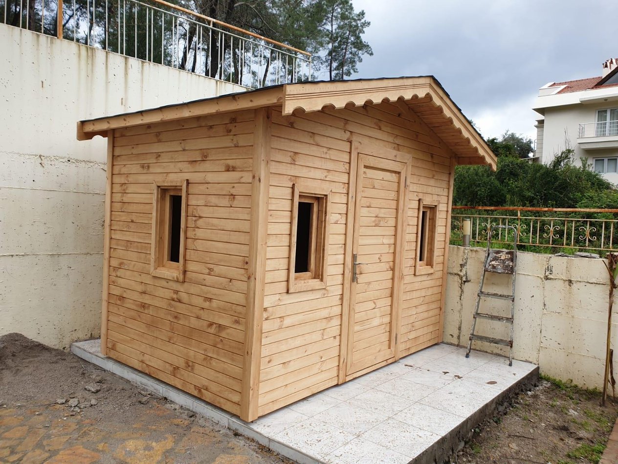 2x3 6m² Ahşap Ardiye – Depo
