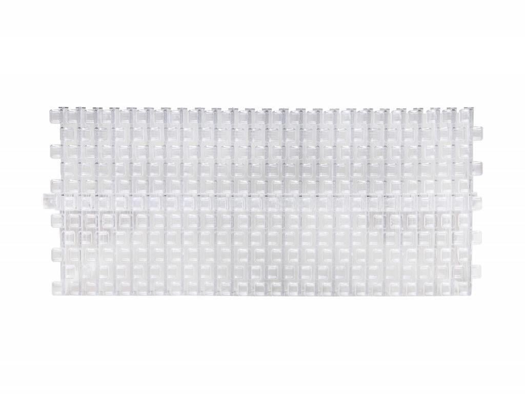  Gemaş Havuz Taşma Izgara Şeffaf  Kare 20 cm