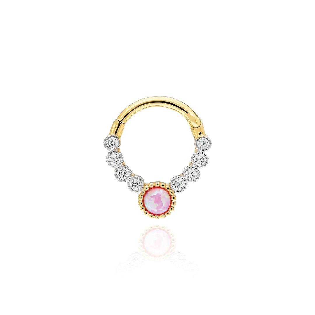Paiz14 K Altın Halka Piercing