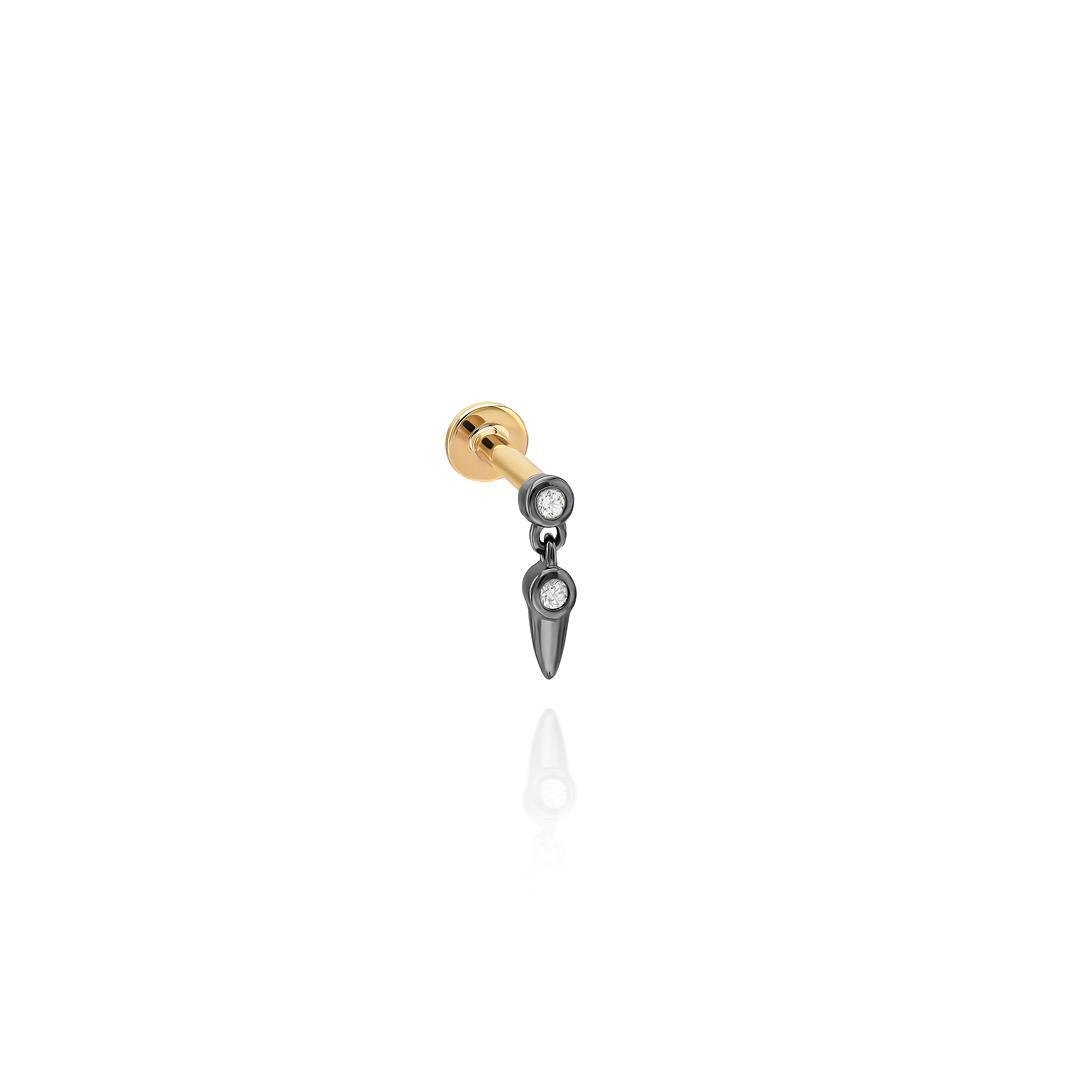 Paiz14 K Altın Piercing