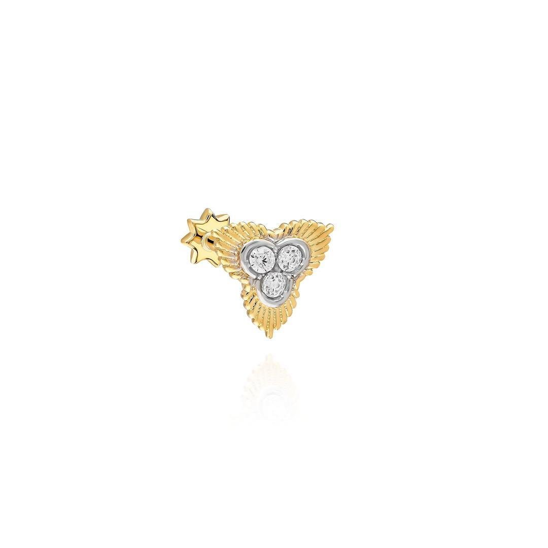 Paiz14 K Altın Piercing