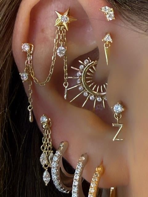 Paiz14 K Küpe Charm 