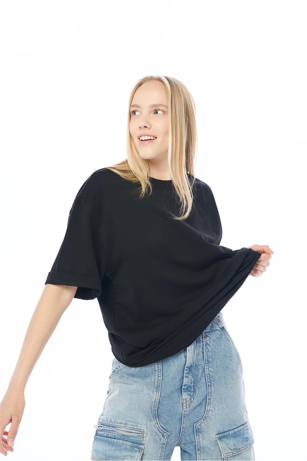 Siyah Basic T-Shirt