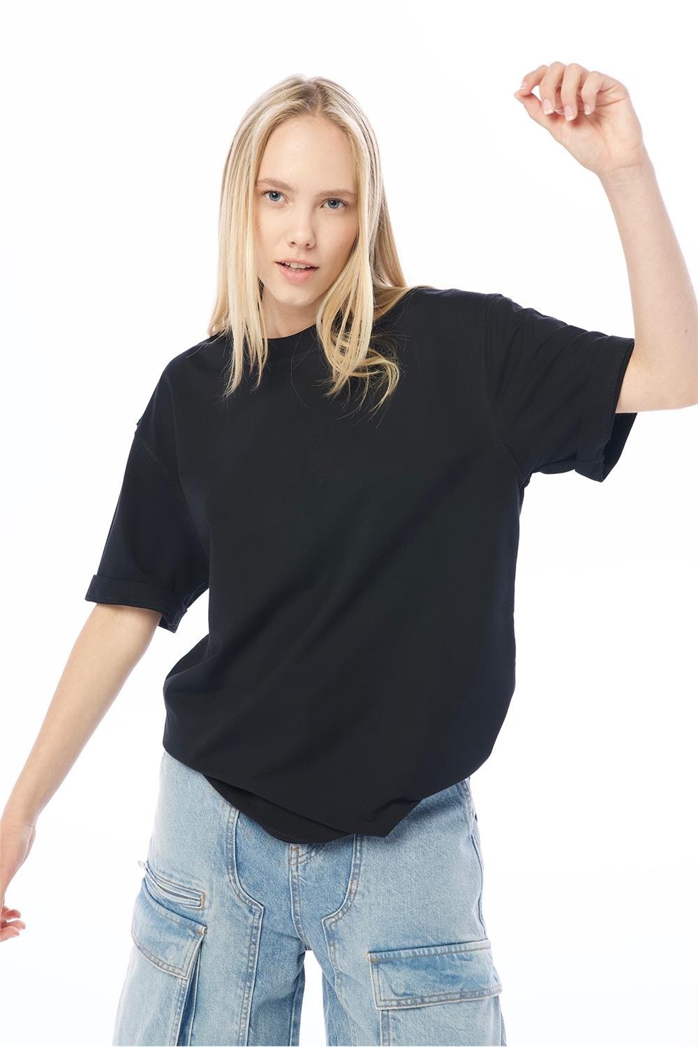 Siyah Basic T-Shirt