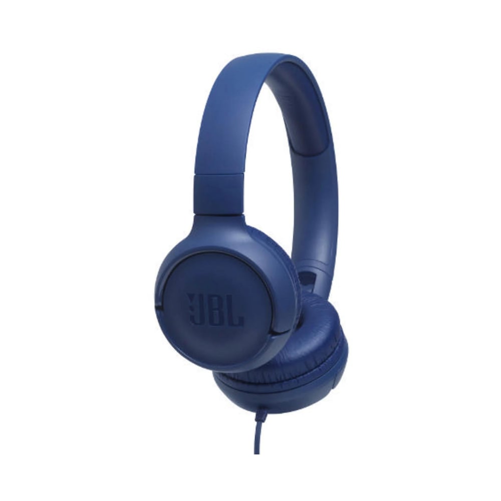 JBL Tune 500 Kulak Üstü Kablolu Kulaklık - Mavi