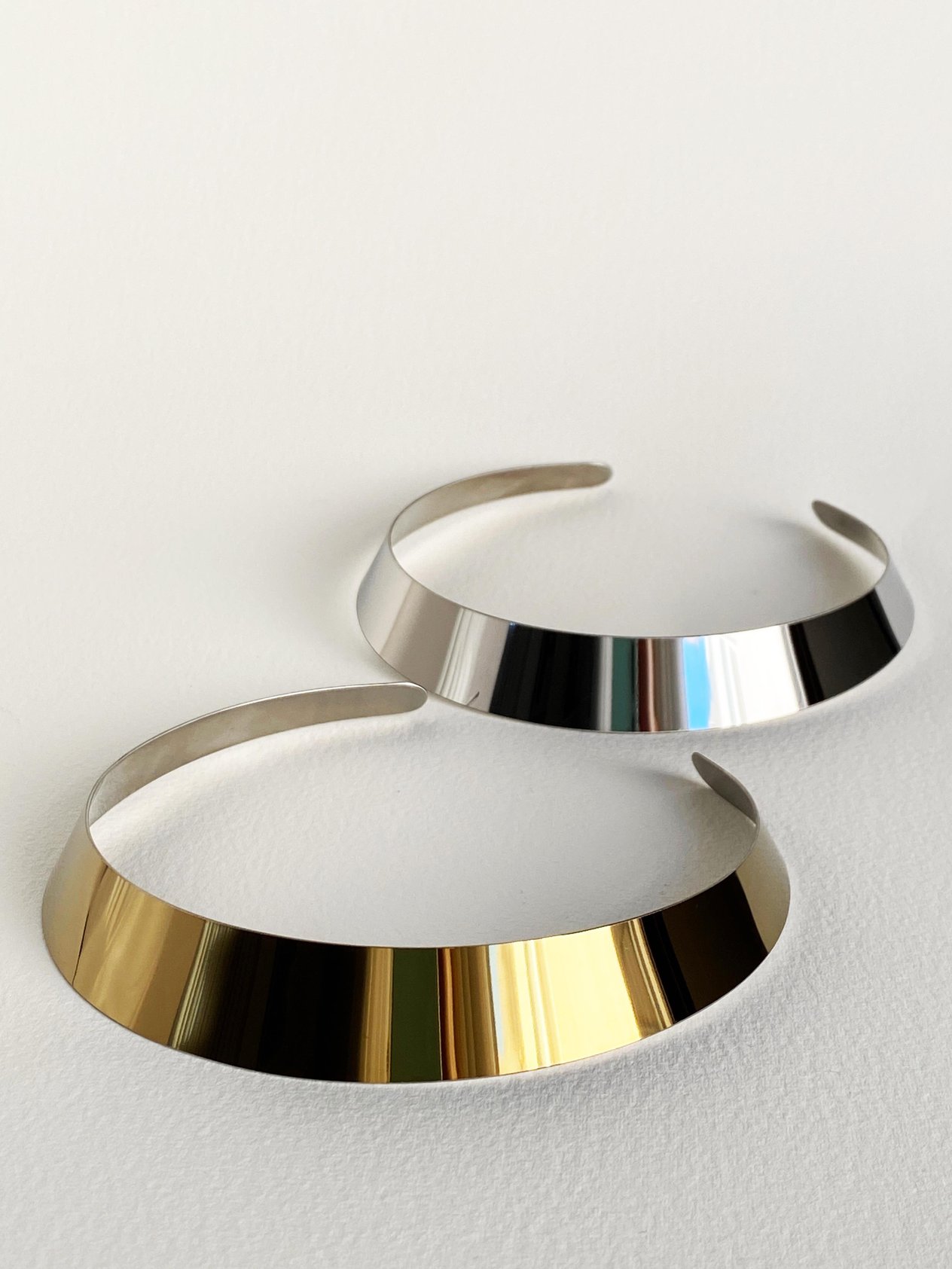Paslanmaz Çelik Kleopatra Model Choker Kolye - Silver