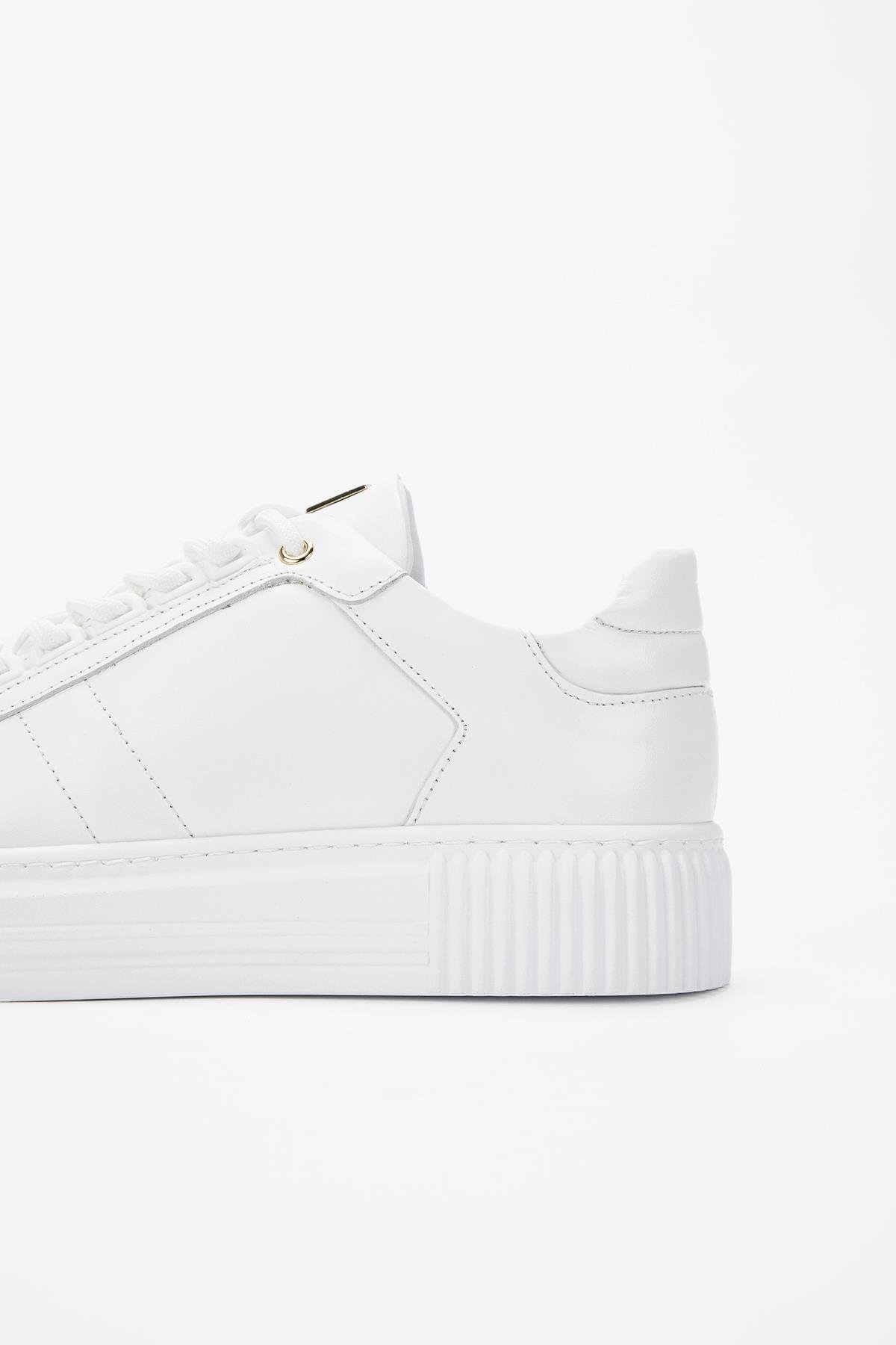 Valmenti Aletta Erkek Beyaz Hakiki Deri Sneakers & Spor Ayakkabı