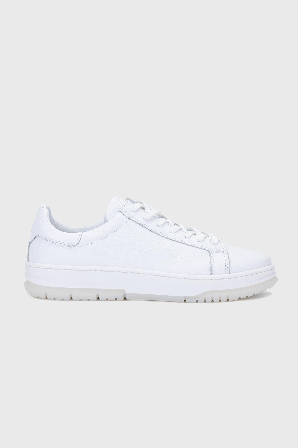 Valmenti Alioth Erkek Beyaz Floter Hakiki Deri Sneakers & Spor Ayakkabı