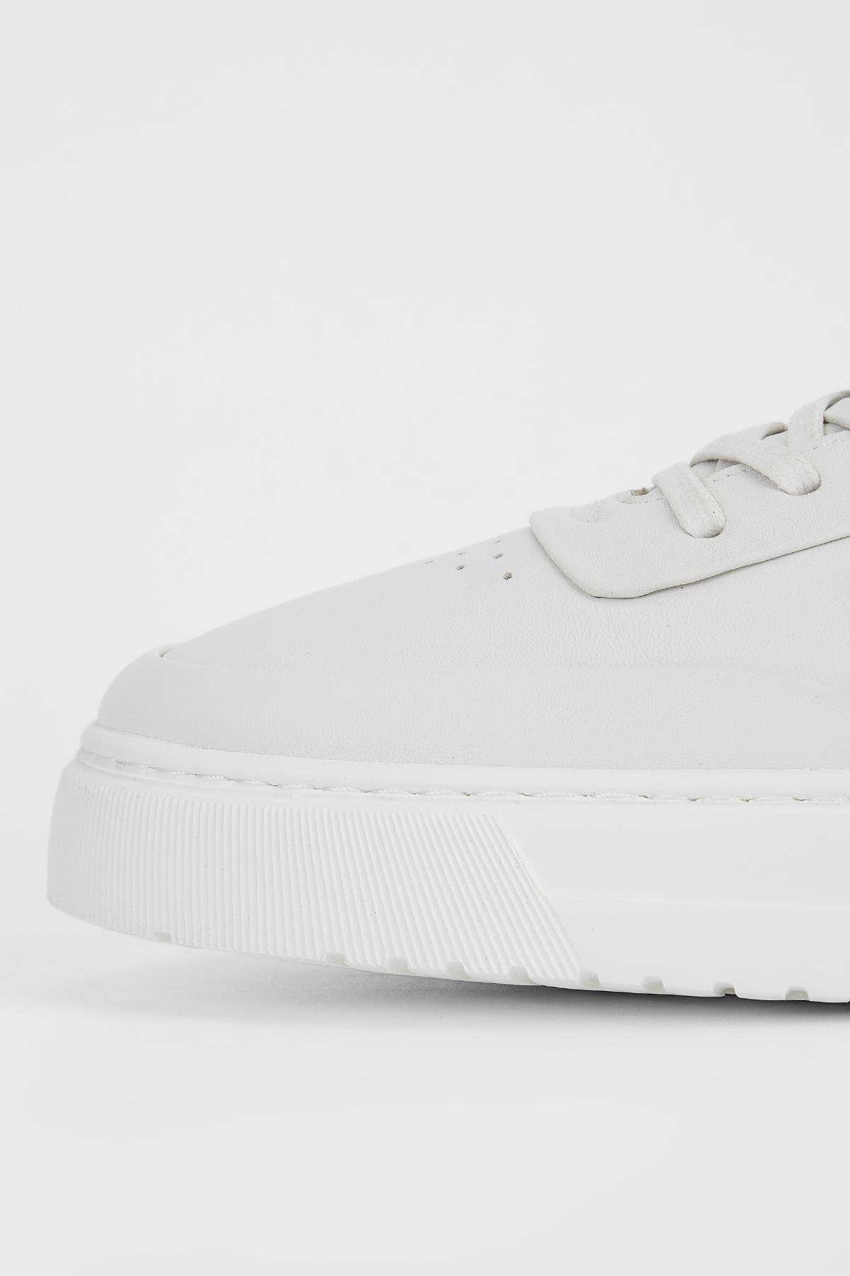 Valmenti Erkek Bej Hakiki Deri Sneakers & Spor Ayakkabı