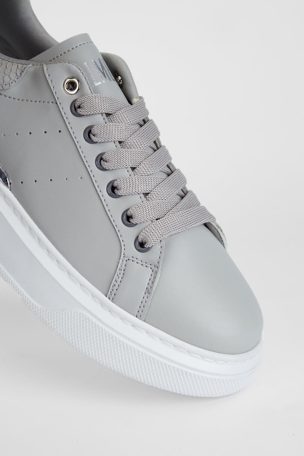 Valmenti Erkek Gri Vegan Sneakers & Spor Ayakkabı