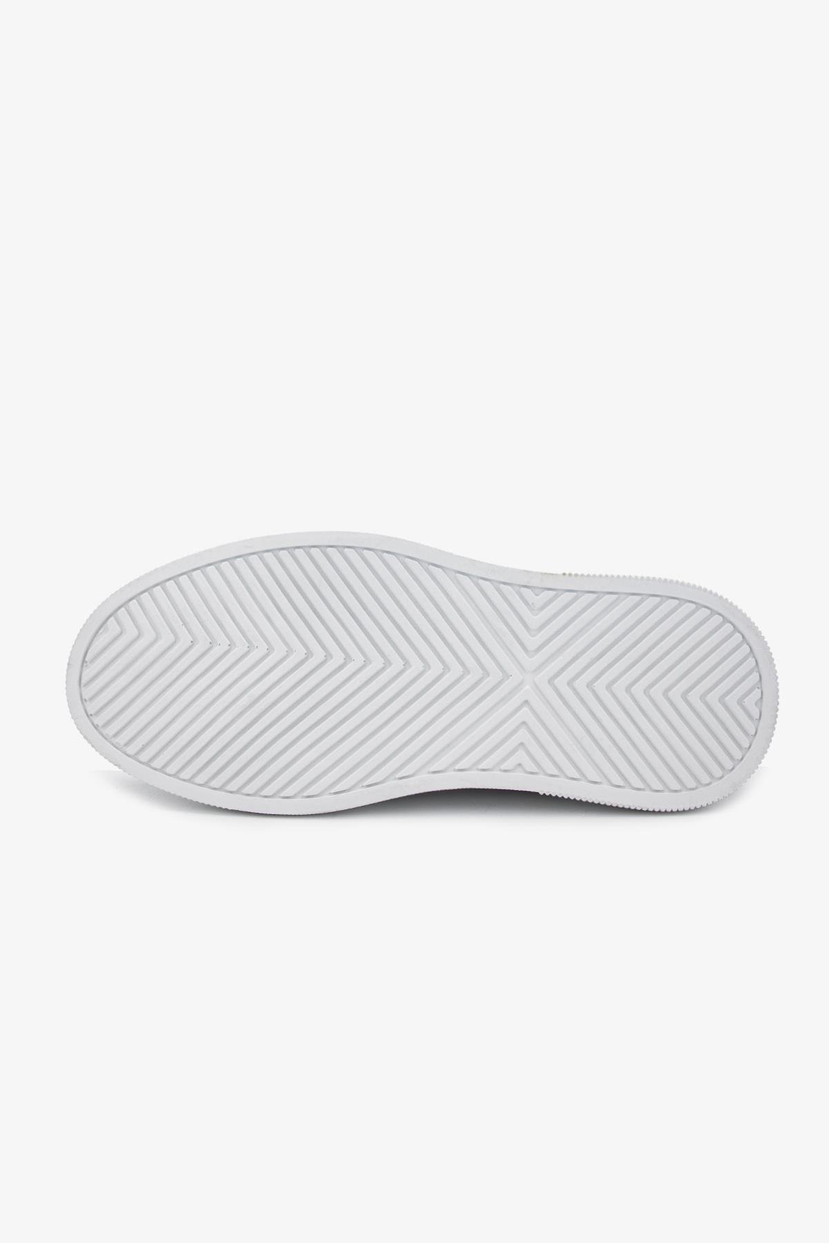 Valmenti Erkek Hakiki Deri Beyaz Sneakers & Spor Ayakkabı