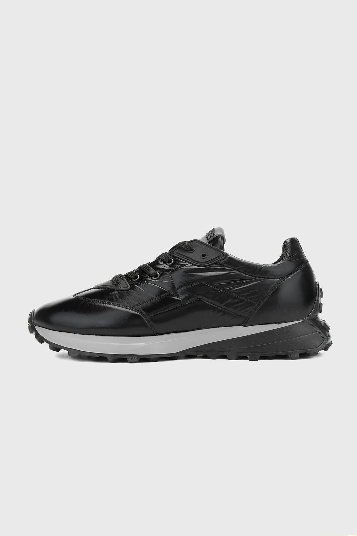 Valmenti Erkek Siyah Paraşüt Sneakers & Spor Ayakkabı