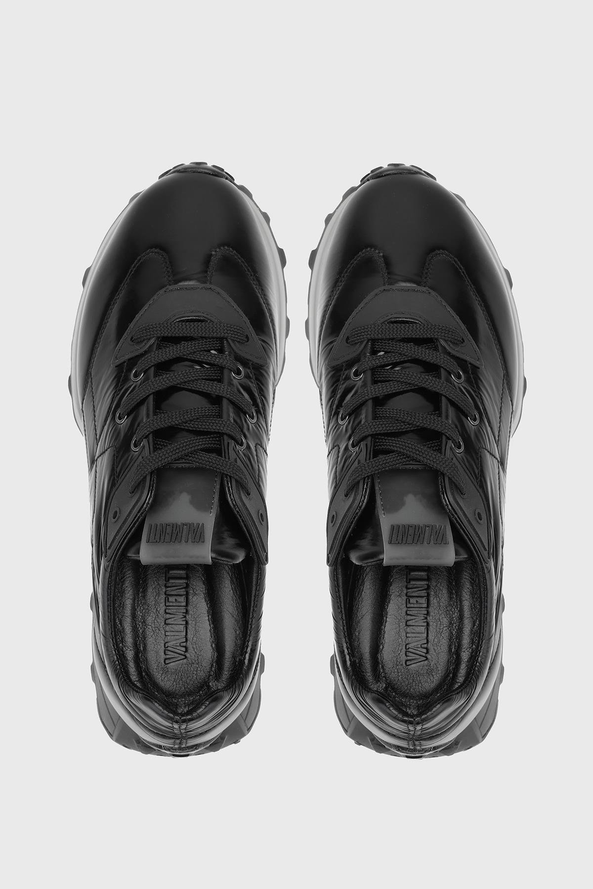 Valmenti Erkek Siyah Paraşüt Sneakers & Spor Ayakkabı