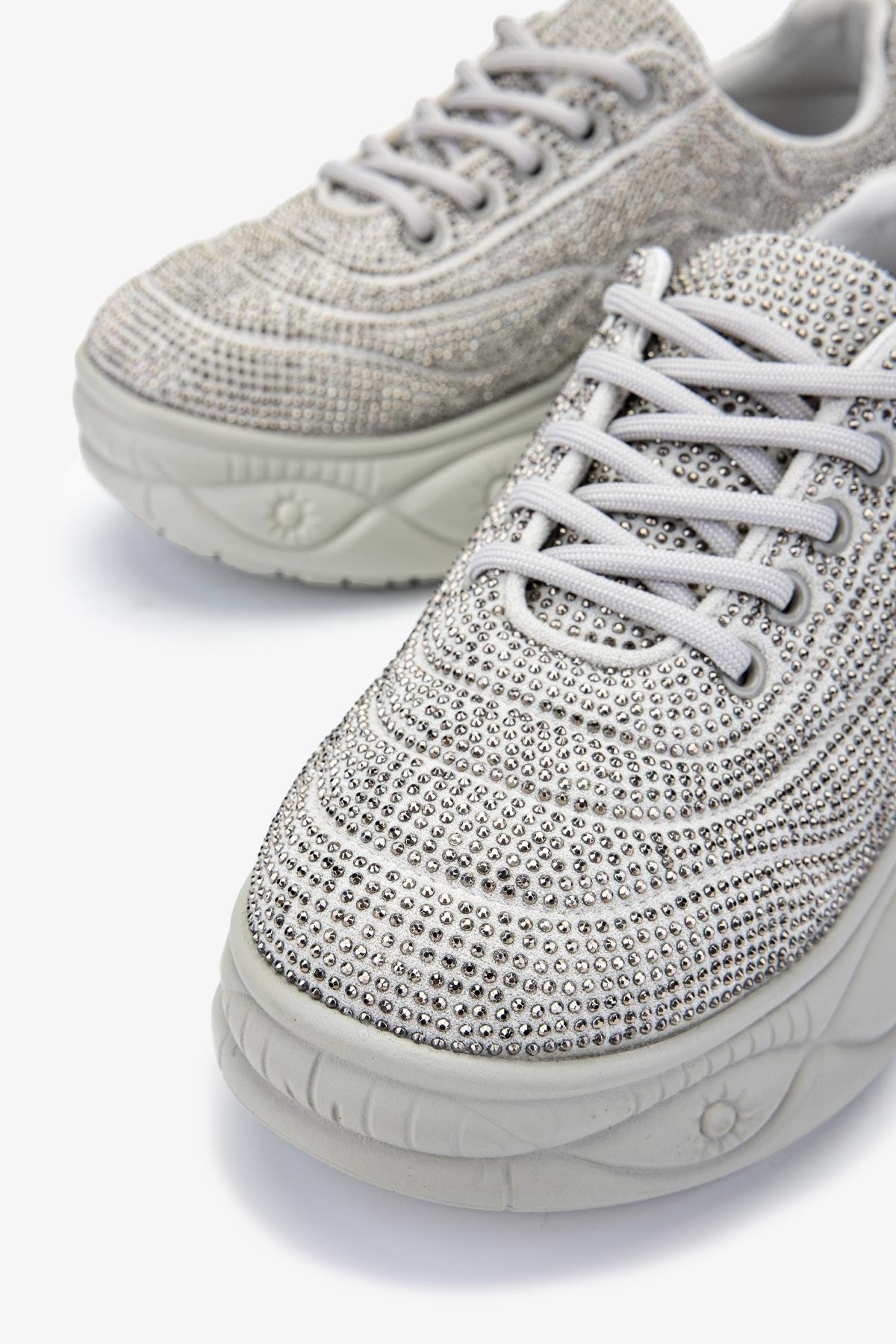 Valmenti Kadın Vegan Gri Sneakers & Spor Ayakkabı