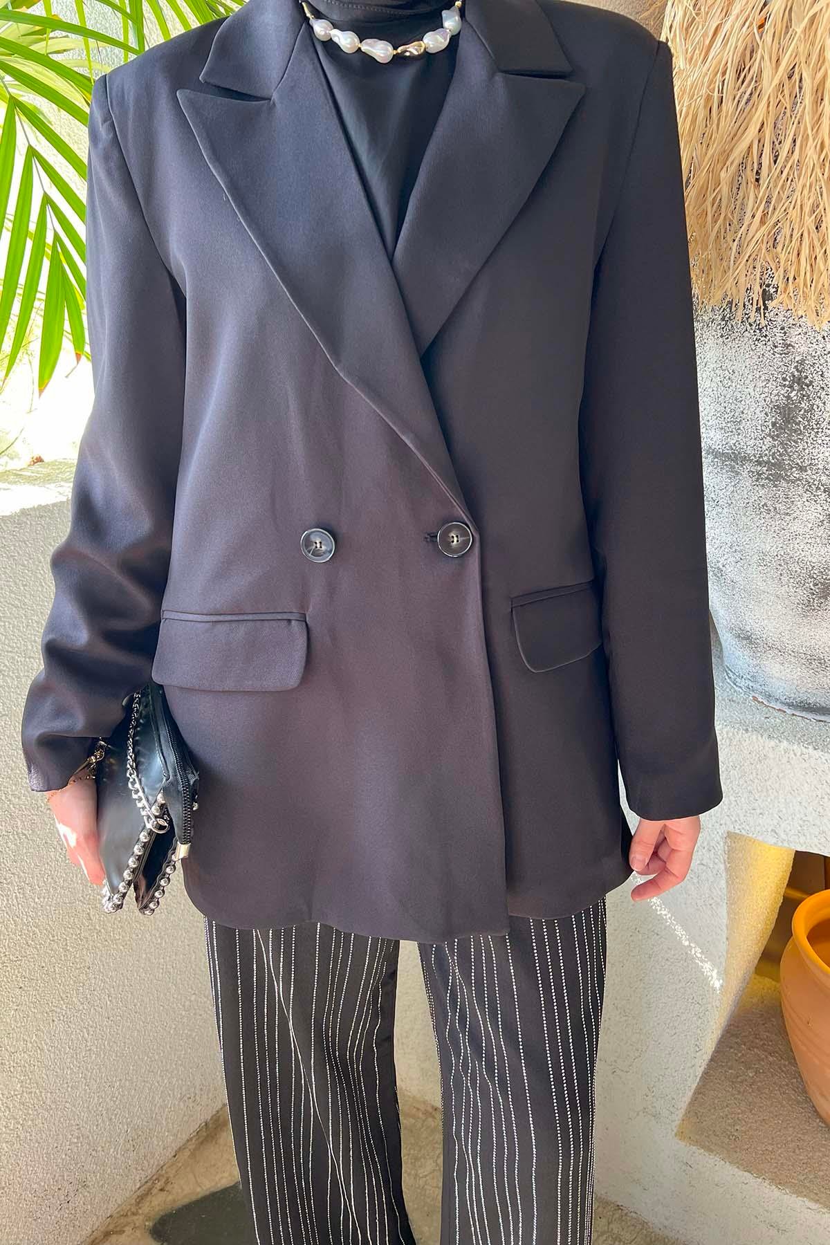 Blazer Ceket Siyah