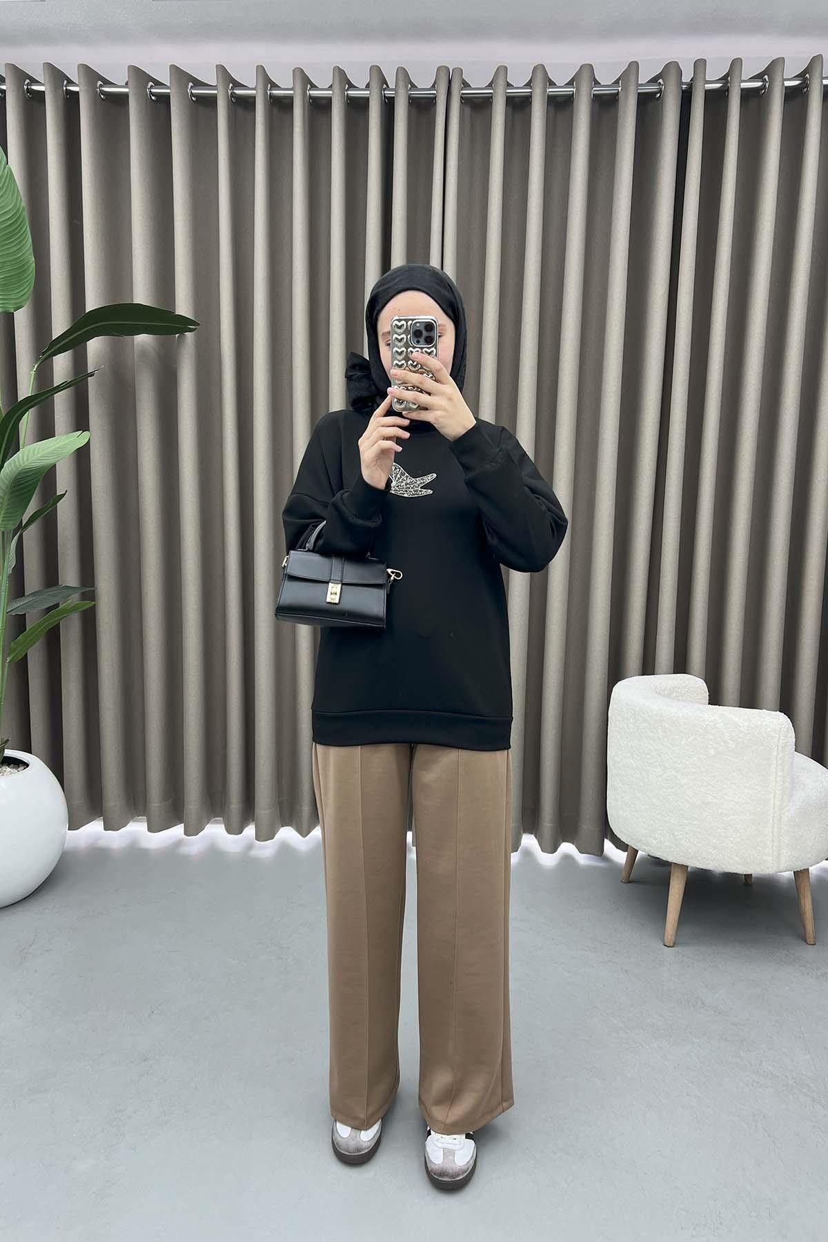 Bymen Sweatshirt Siyah