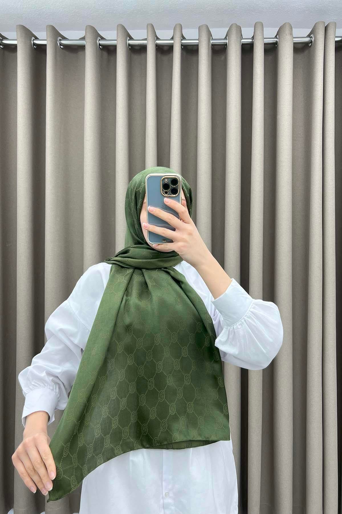 Desenli Şal Haki