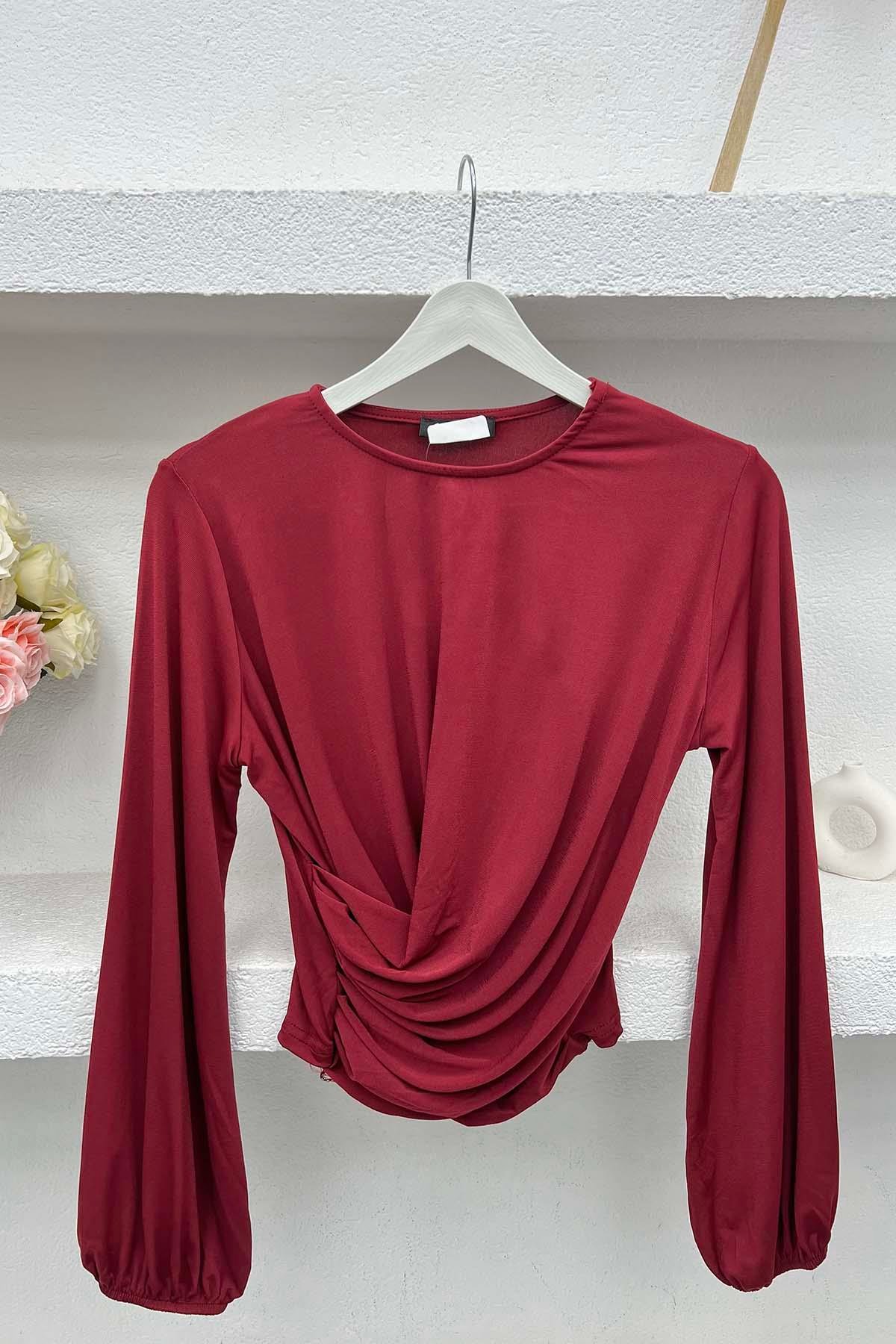 Drapeli Bluz Bordo