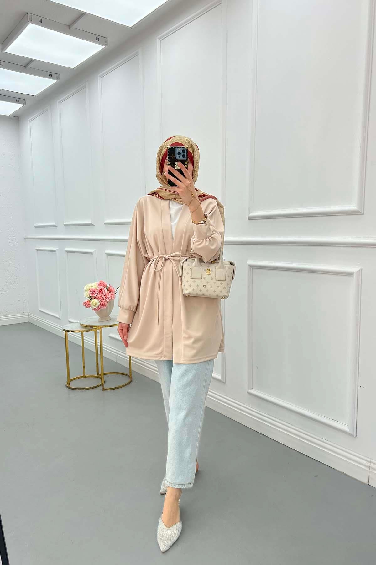 Kuşaklı Kimono Taş