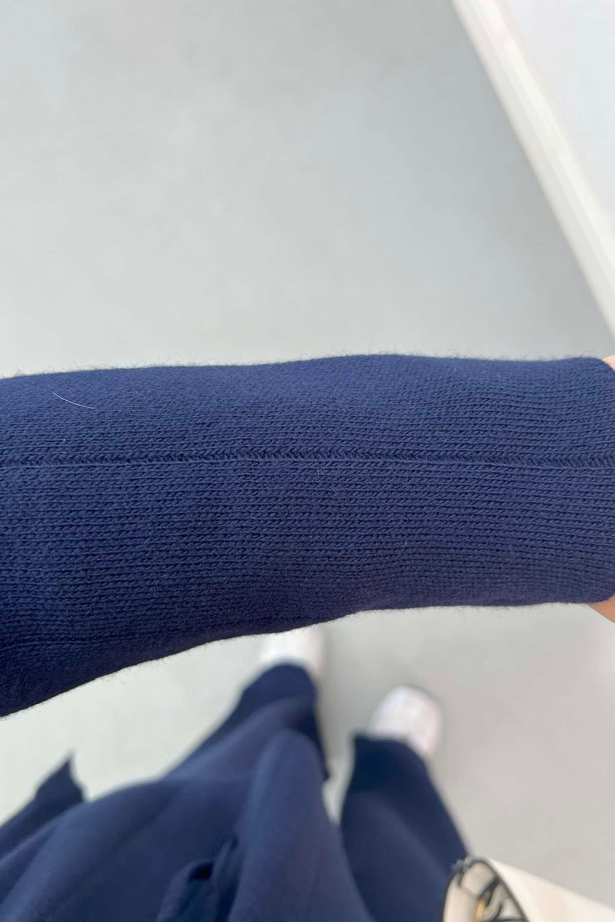 Polo Yaka Triko Takım Lacivert