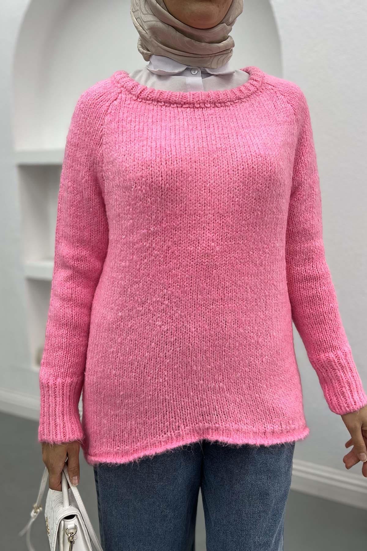 Triko Kazak Pembe