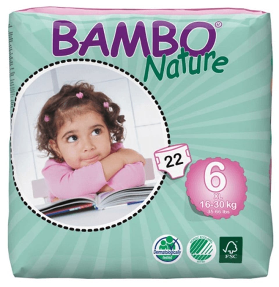 Bambo Nature No:6 XL 16-30kg
