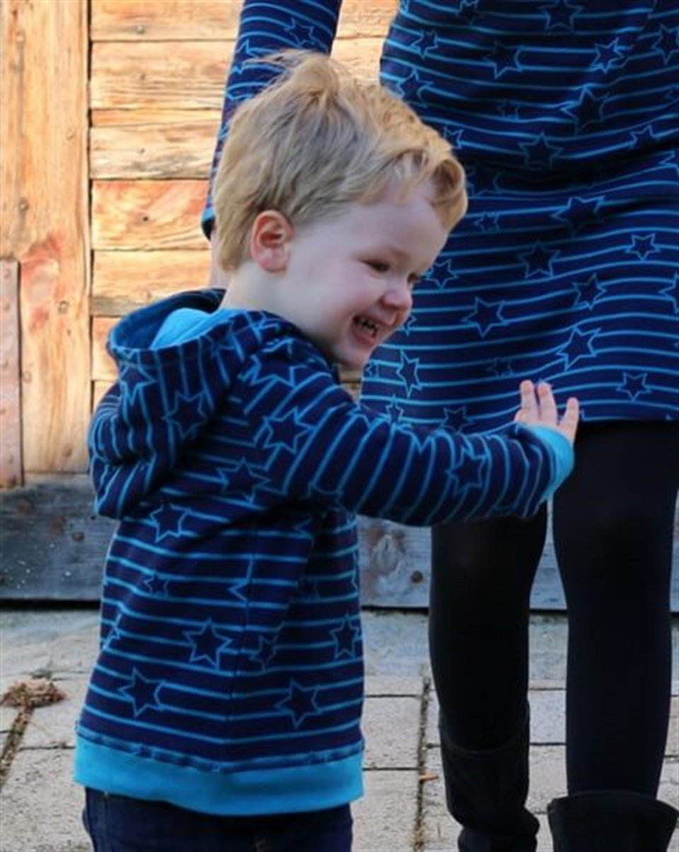 Enfant Terrible Yıldız Desenli Lacivert Kapüşonlu Sweatshirt